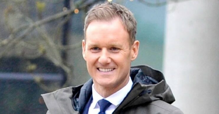 Dan Walker leaving BBC Breakfast in a suit