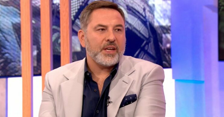 David Walliams in grey suit on The One Show May 5, 2022