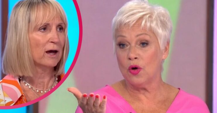 Carol McGiffin and Denise Welch talking on Loose Women
