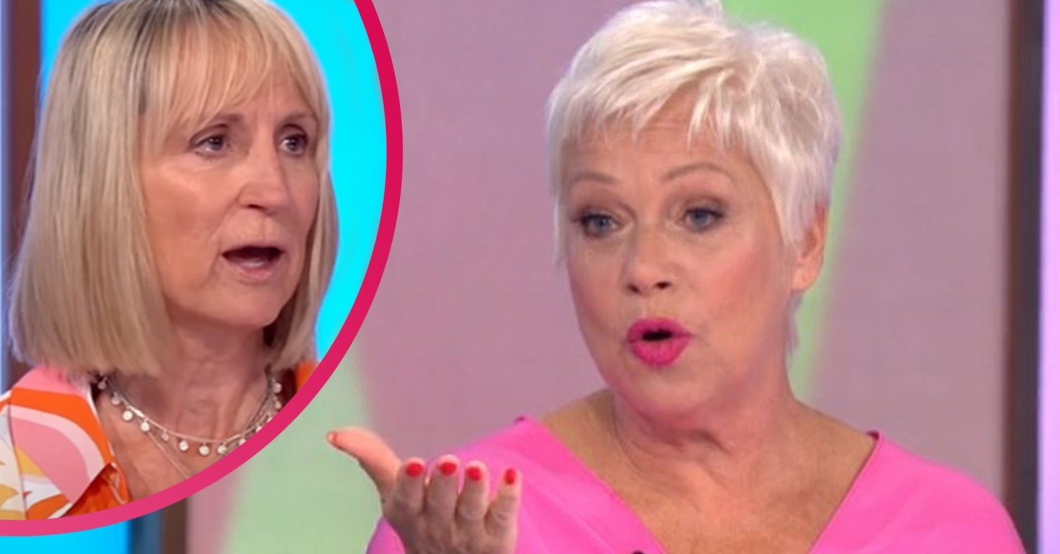 Carol McGiffin and Denise Welch talking on Loose Women