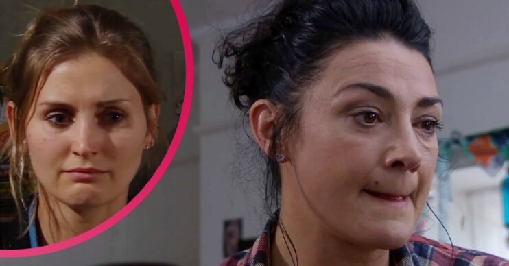 Emmerdale Holly Barton and Moira Dingle