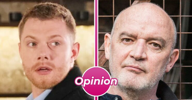 Coronation Street comp image: Daniel Osbourne and Pat Phelan (Credit: ITV/Comp ED!)