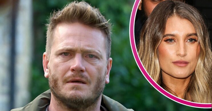Emmerdale comp image of Matthew Wolfenden as David Metcalfe and Charley Webb (Credit: ITV/Cover Images /Comp ED!)