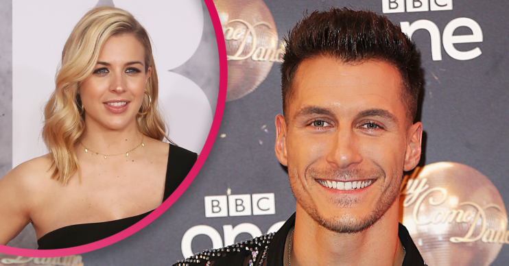 Strictly star Gorka smiling with fiancée Gemma