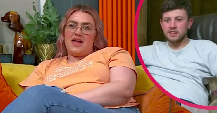 Ellie Warner on Gogglebox with boyfriend Nat
