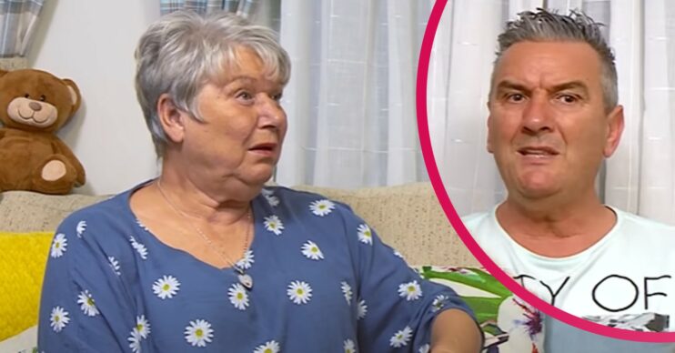 Jenny and Lee speaking on Gogglebox