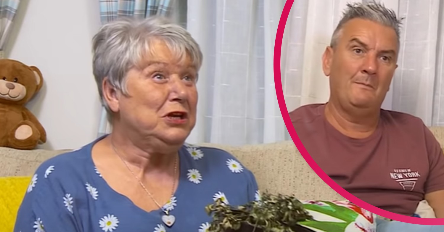 Jenny and Lee talking on Gogglebox