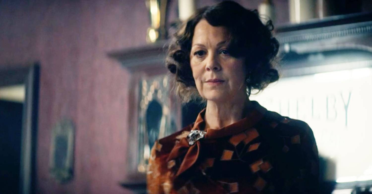 Helen McCrory as Polly Gray in Peaky Blinders from 2013 onwards