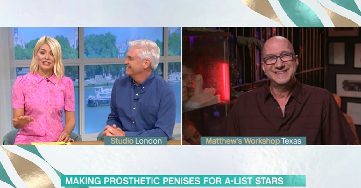 Holly Willoughby interview guest on This Morning today