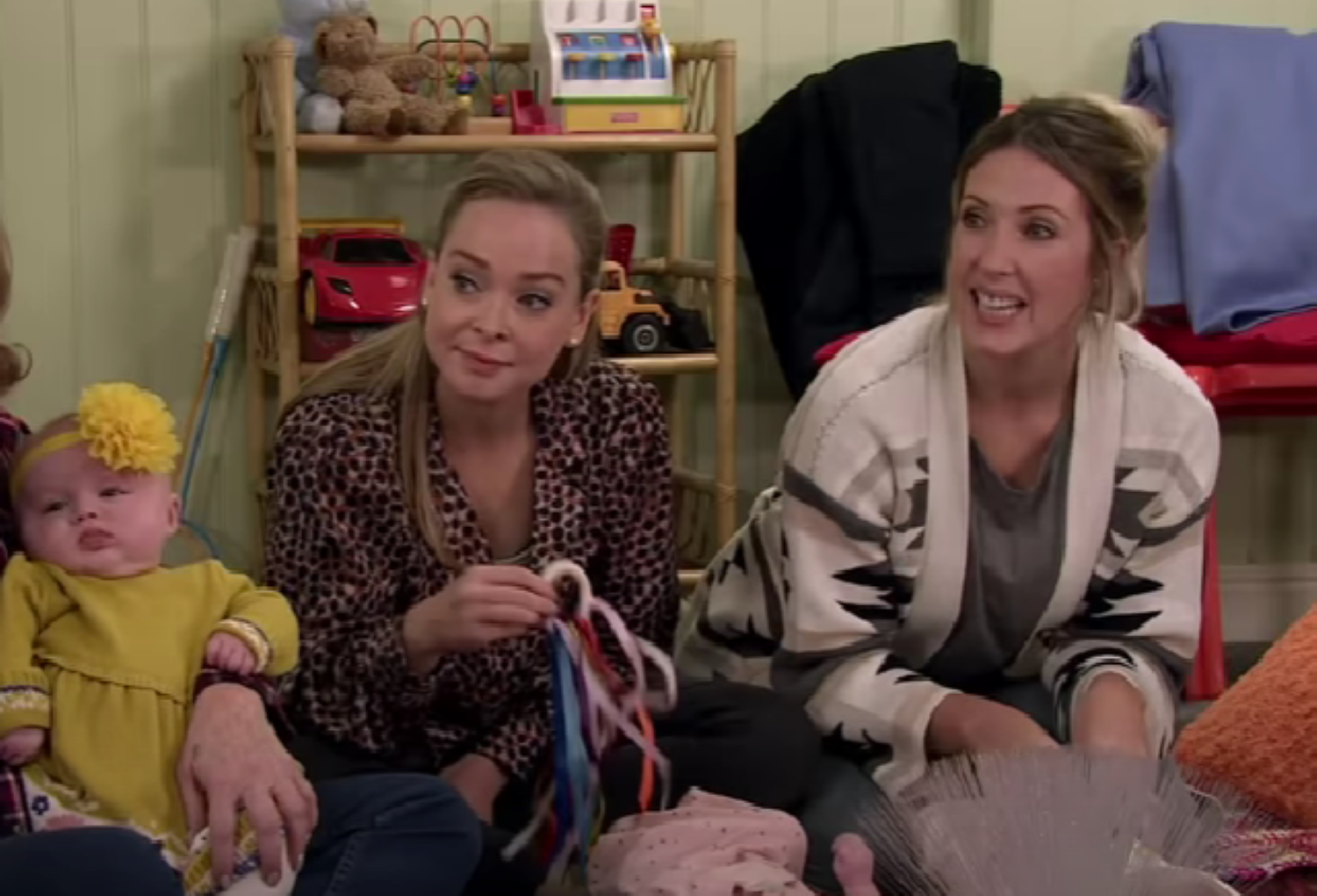 Imogen and Vanessa in Coronation Street