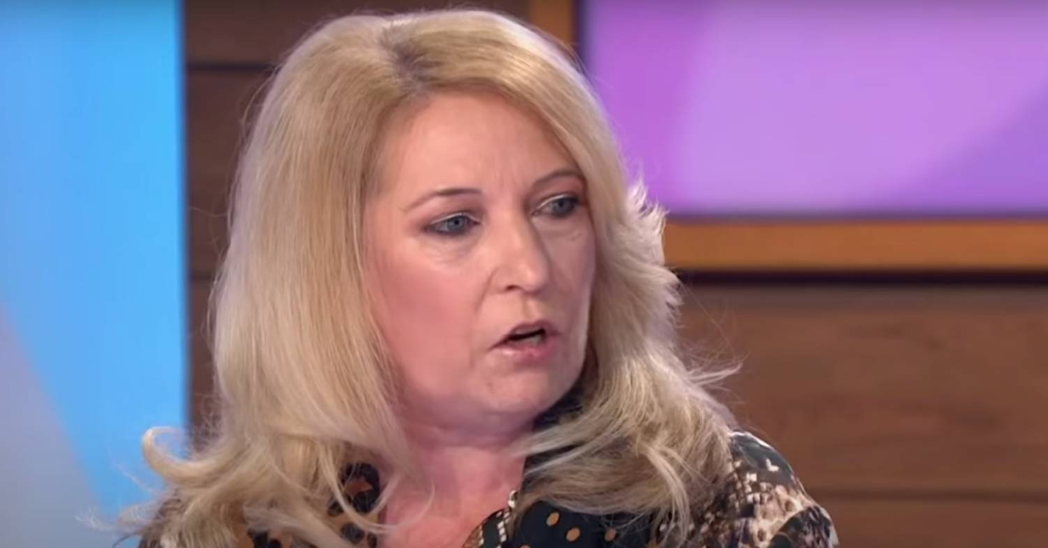 Denise Fergus during an appearance on TV