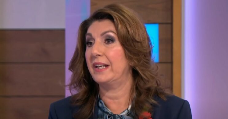 Jane McDonald speaking on Loose Women