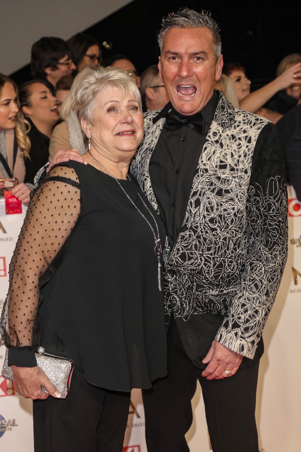 Gogglebox stars Jenny Newby and Lee Riley at NTAs