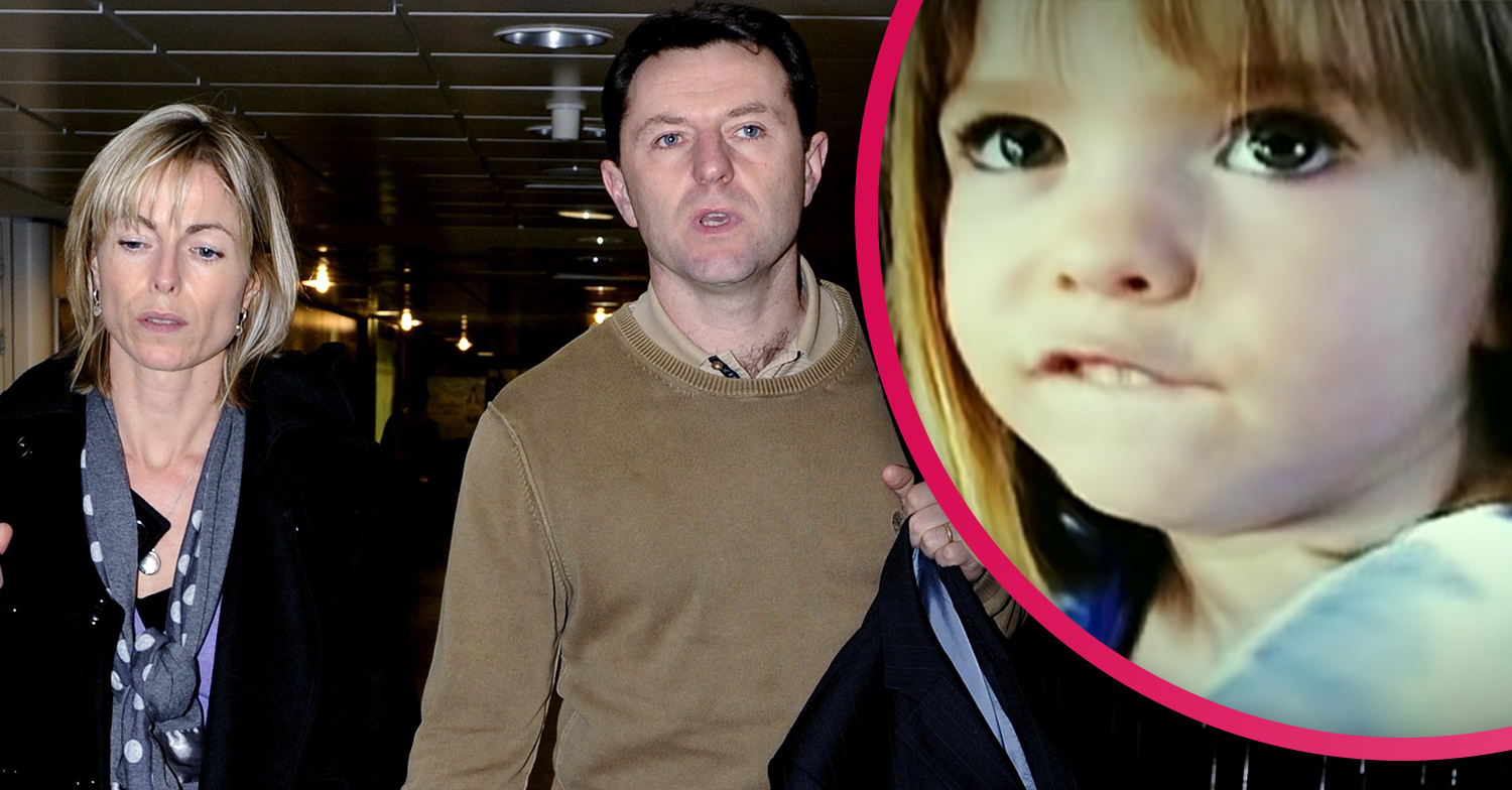 Madeleine McCann's parents looking upset