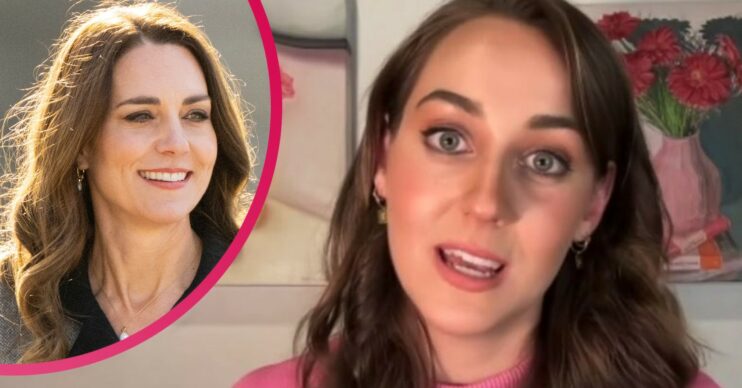 Kate Middleton lookalike on Lorraine today May 4, 2022