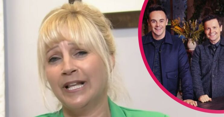 Malandra Burrows and Ant and Dec