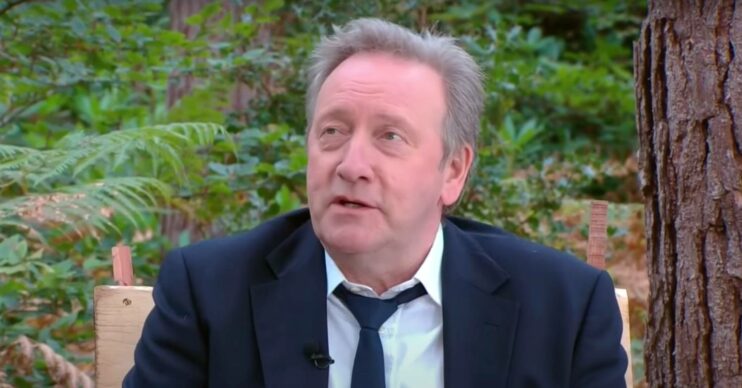 Neil Dudgeon, star of the Midsomer Murders cast, looks slightly upwards