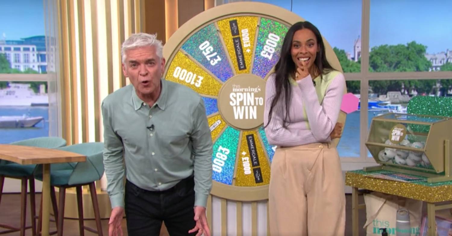 Phillip Schofield seemed to lose his temper on This Morning