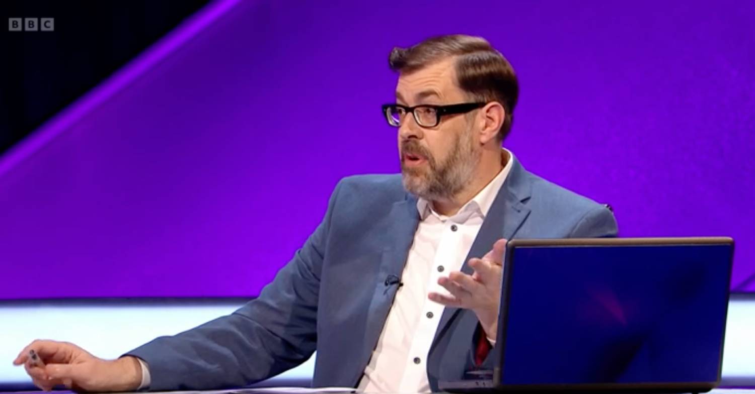 Pointless host Richard Osman explains his point