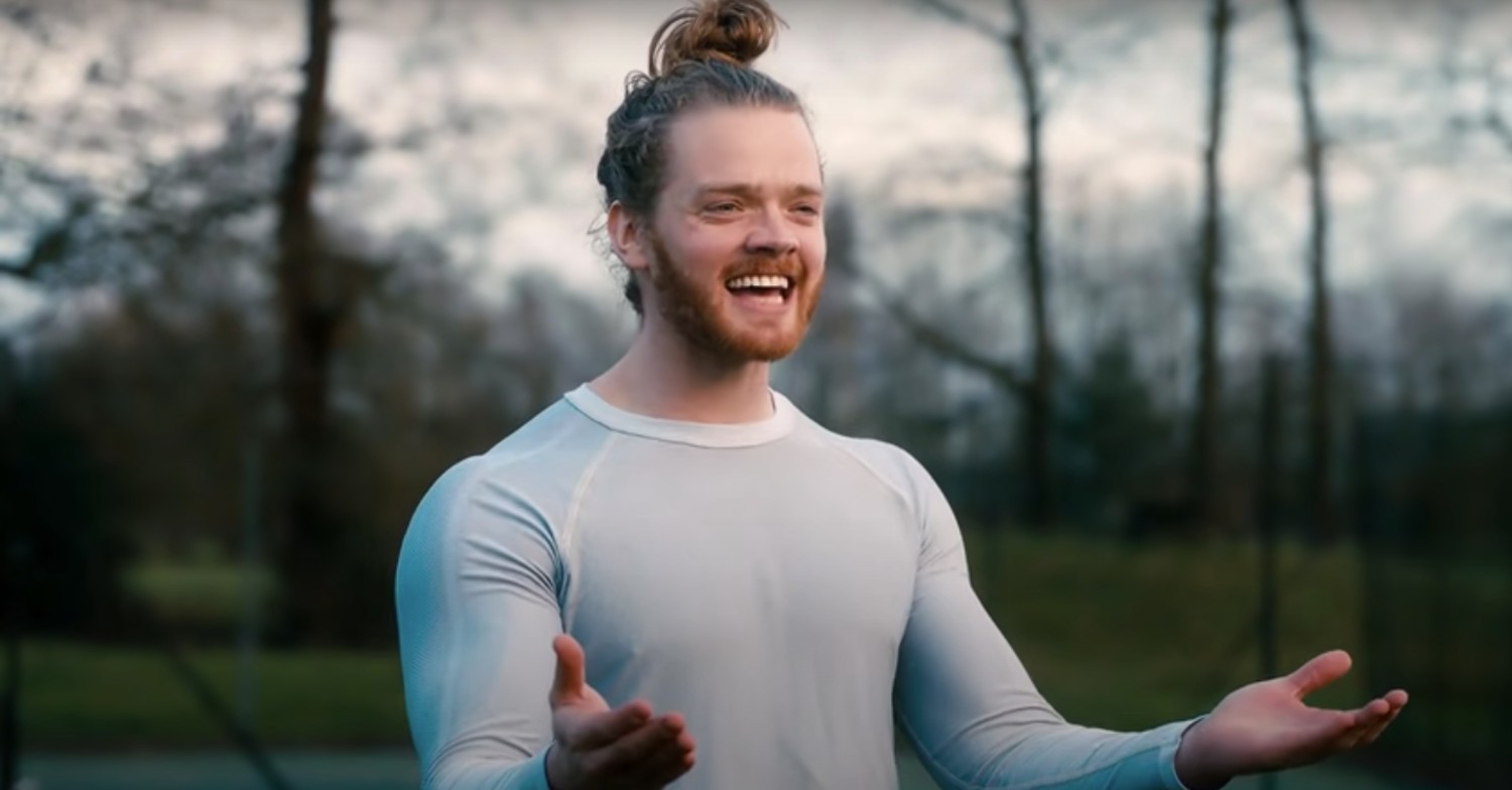 Fred Ferrier smiling on Made In Chelsea