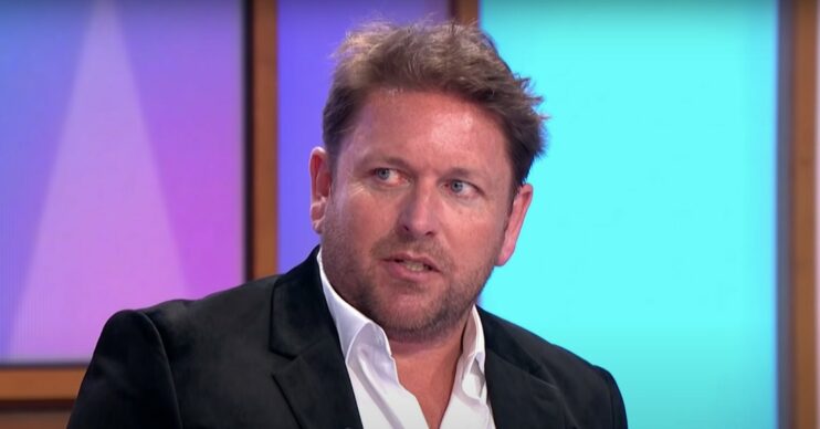 James Martin in suit on Lorraine