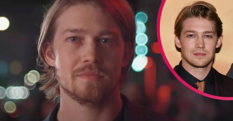 Joe Alwyn smiling on Conversations with Friends