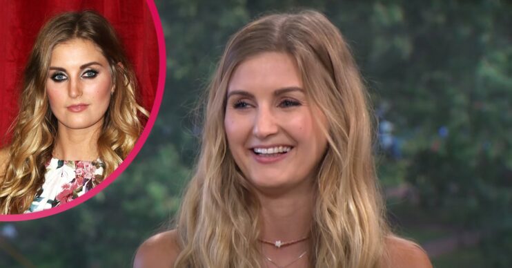 Sophie Powles smiles on This Morning