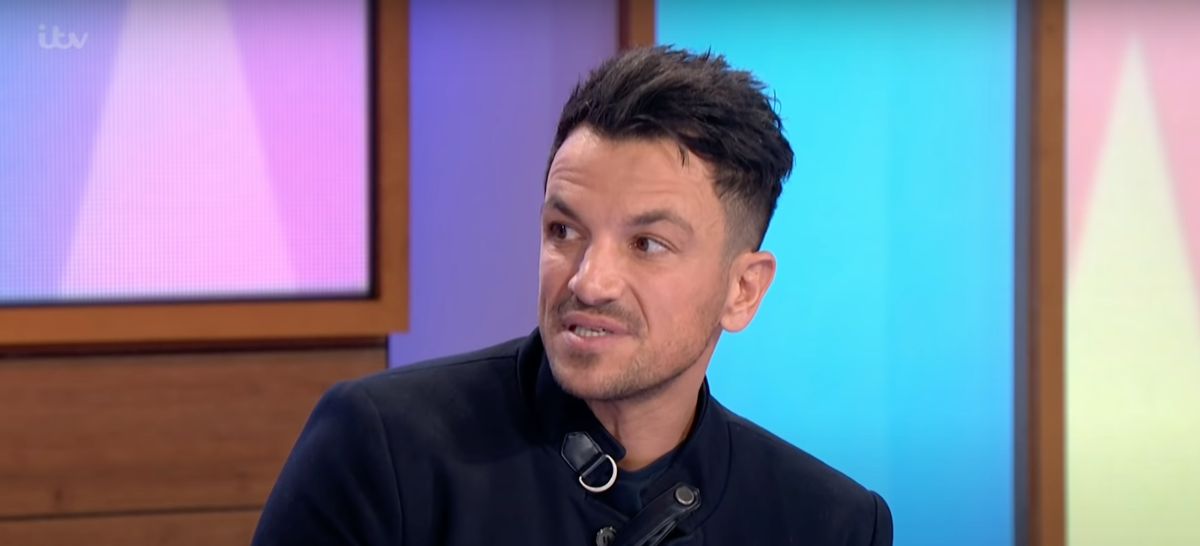 Peter Andre chatting on Loose Women