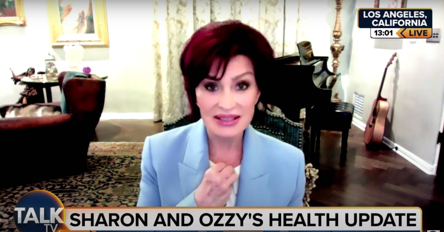 Sharon Osbourne gives fans a health update