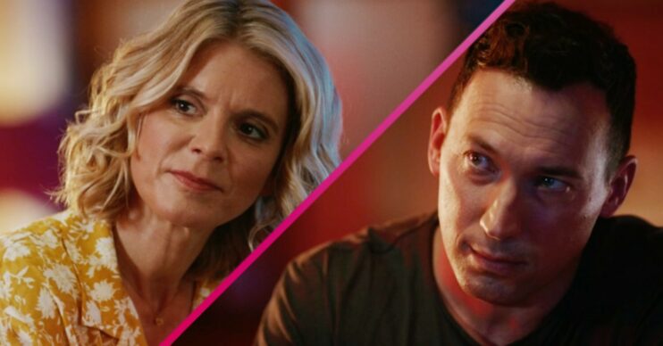 Silent Witness characters Nikki and Jack at a bar