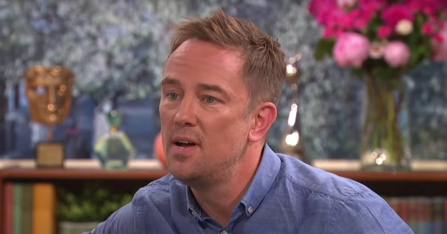 Simon Thomas addresses his late wife's illness during a TV appearance