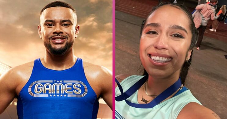 The Games winners Wes and Chelcee during the finale