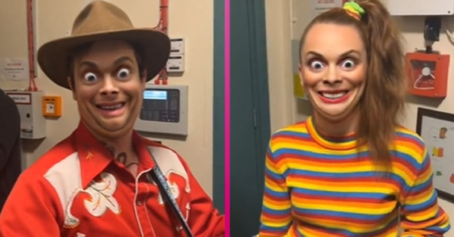 Tiktok shook face filter on Jake Quickenden's account