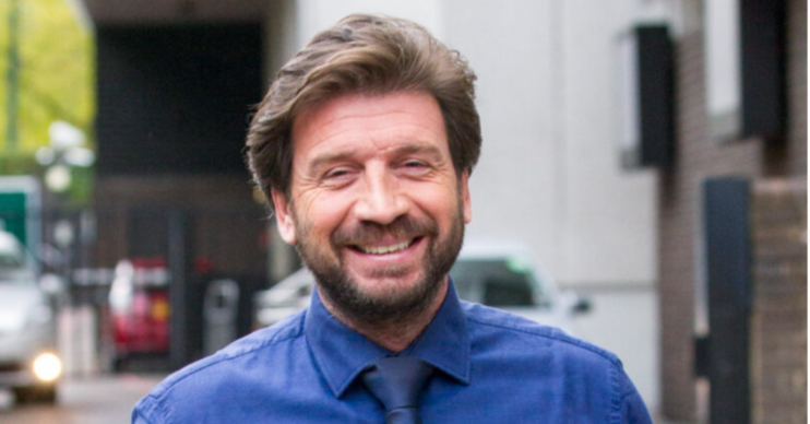 Nick Knowles looking smart smiling for the camera