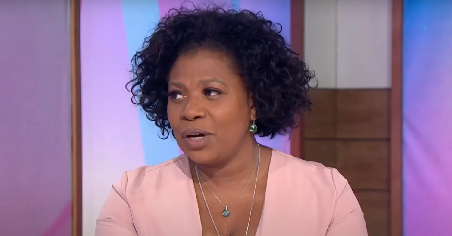 Brenda Edwards talking on Loose Women