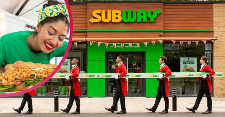 Subway's seven-meter long sub