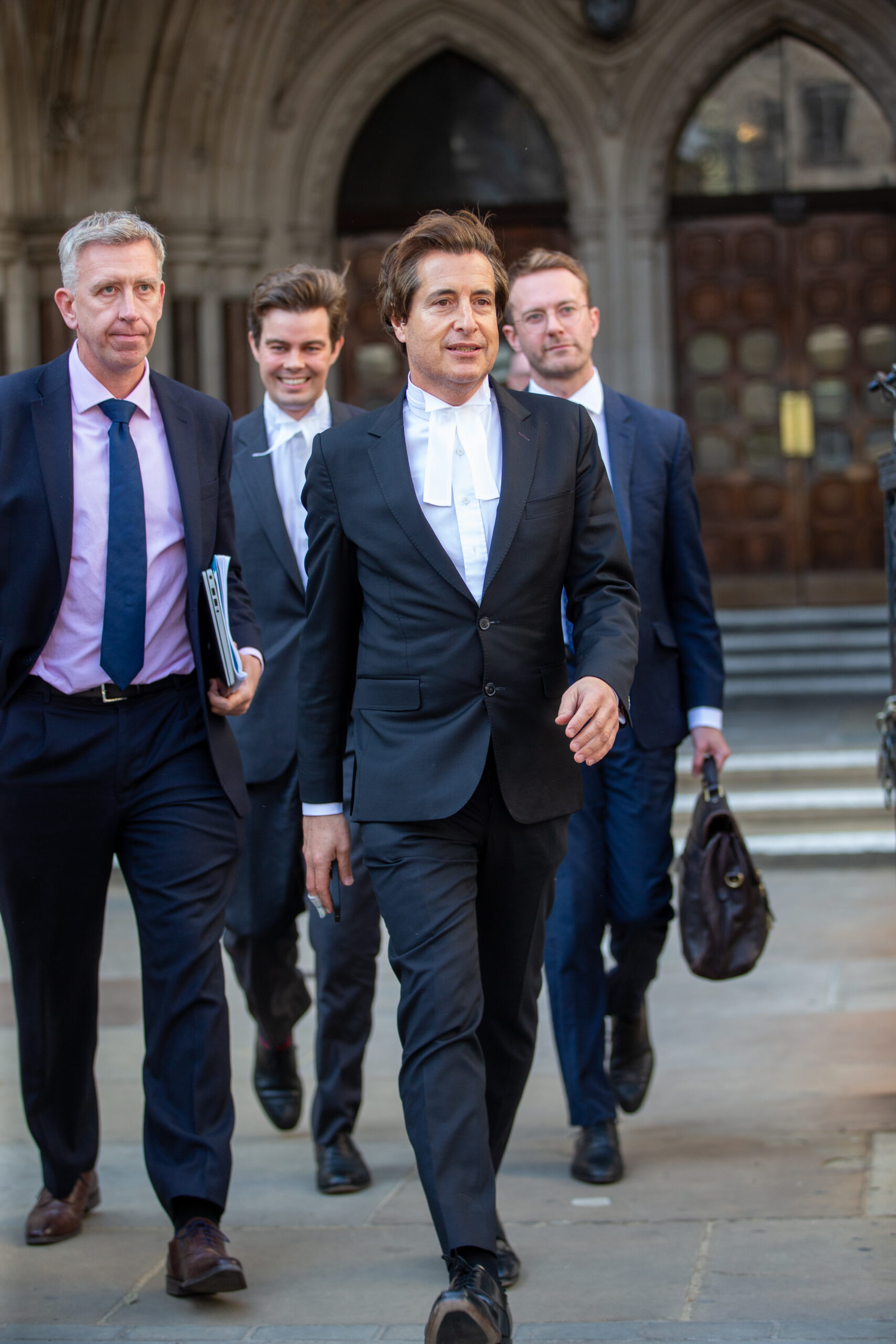 Coleen Rooney's legal team leaving court