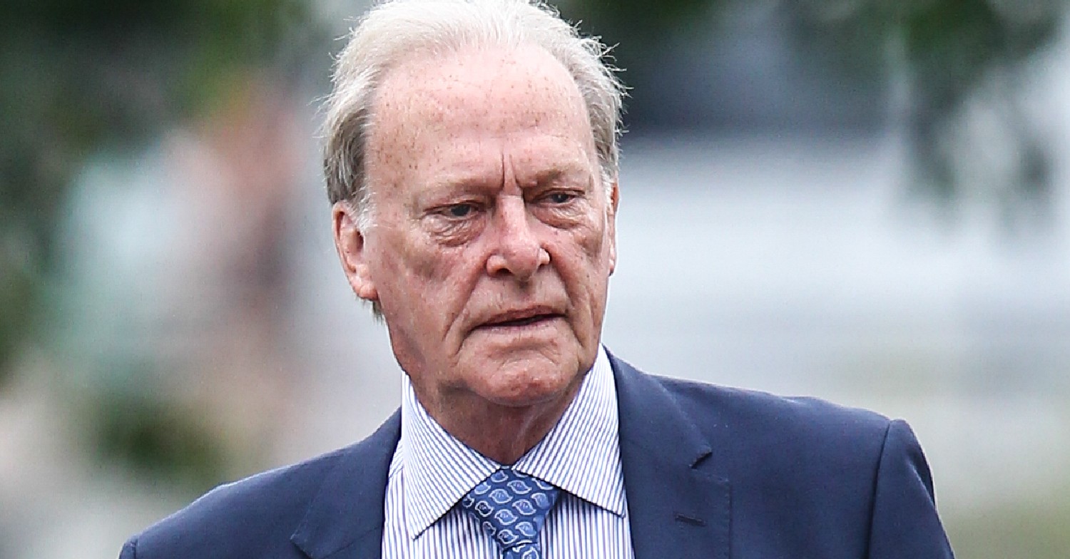 Dennis Waterman in suit