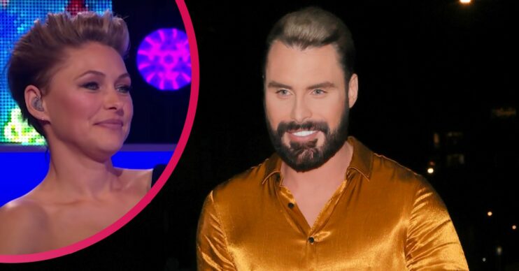 Big Brother UK stars Emma Willis and Rylan Clark