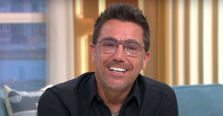 Gino D'Acampo smiling on This Morning