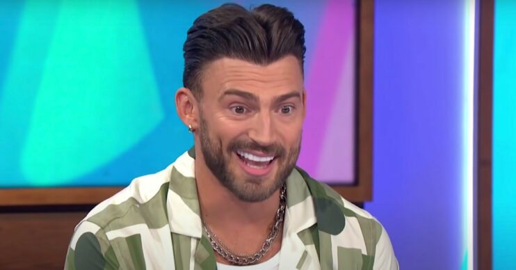 Jake Quickenden smiling on Loose Women