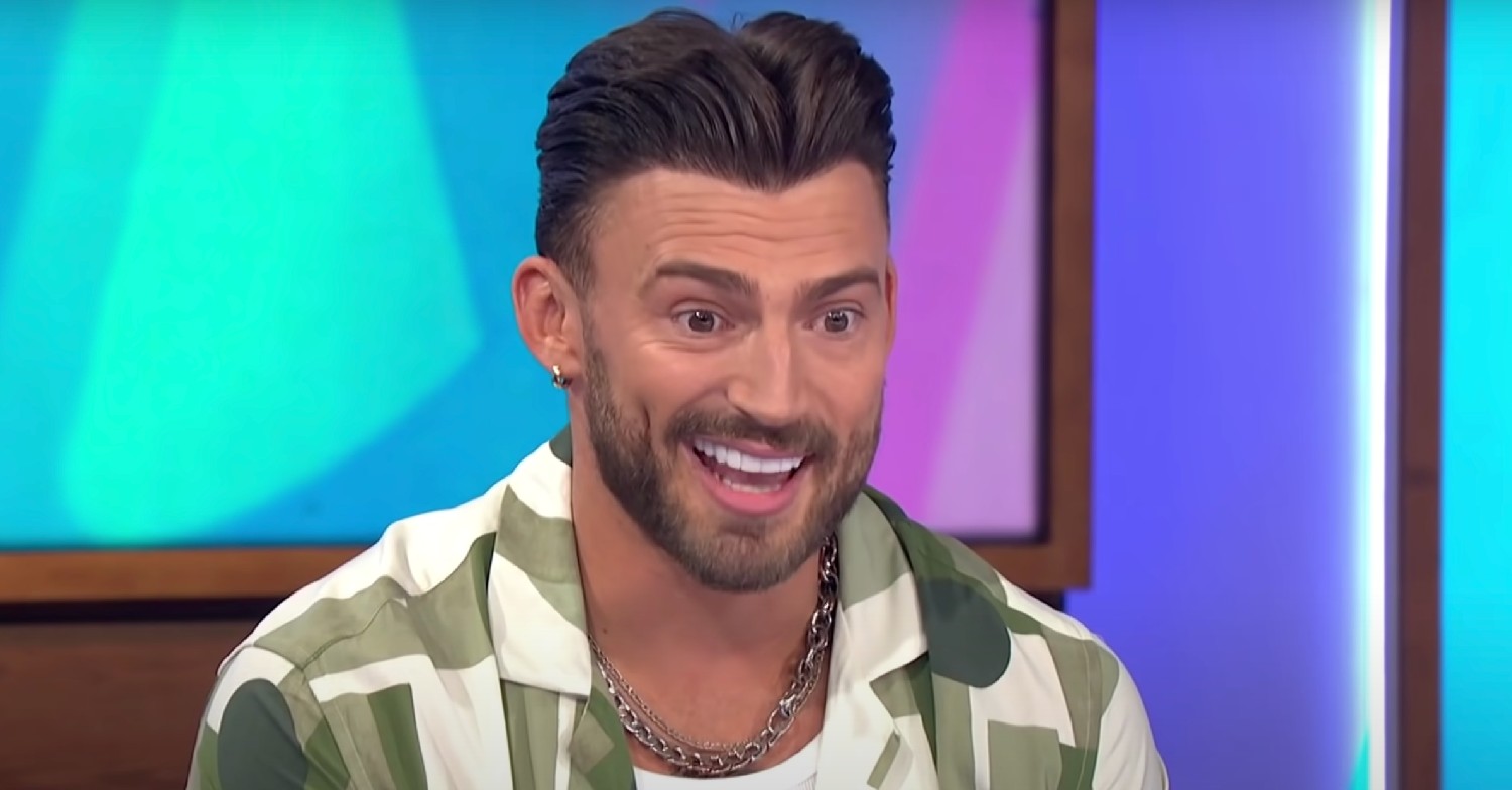 Jake Quickenden smiling on Loose Women