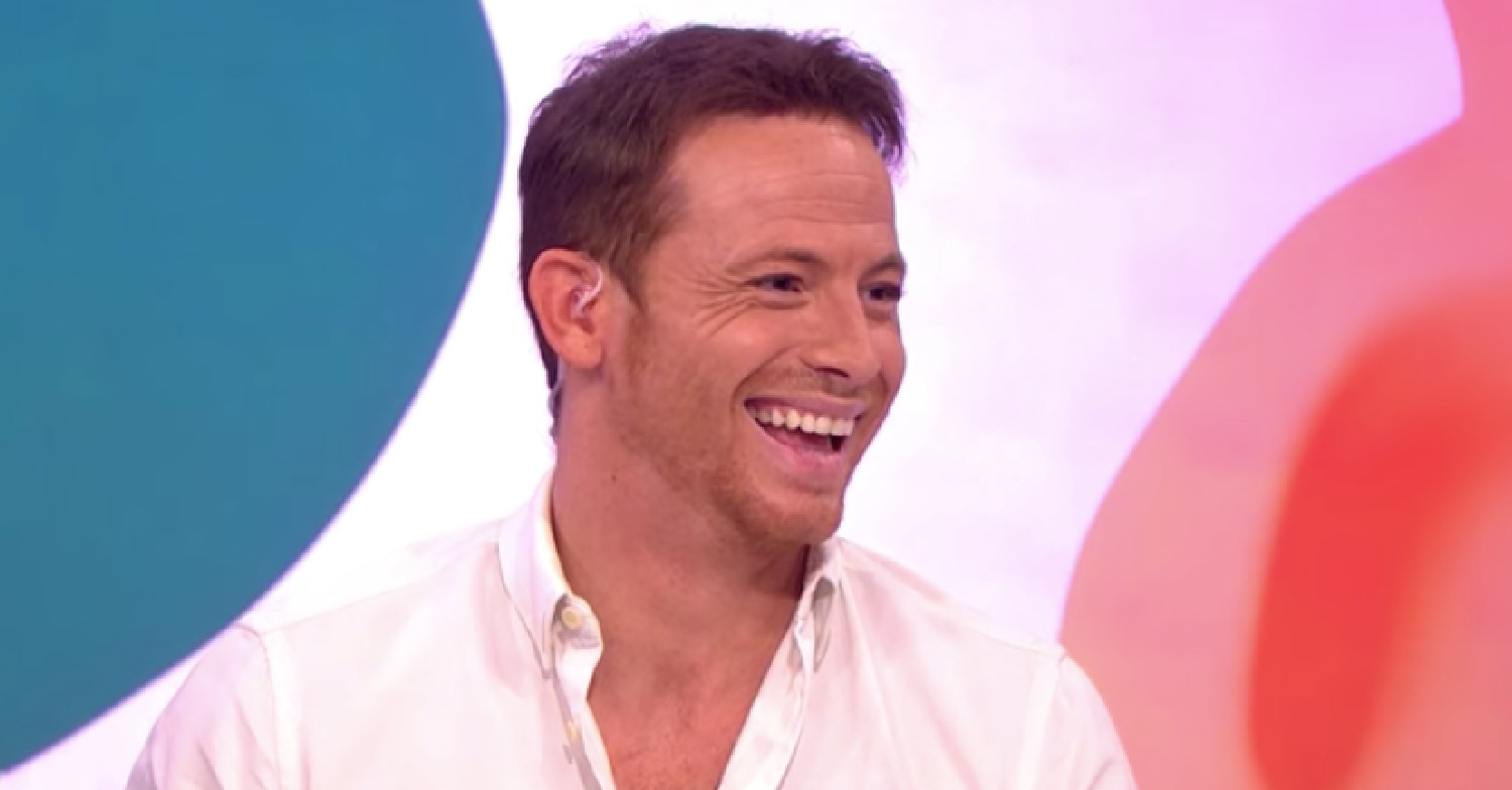 Joe Swash's smiles on Loose Women
