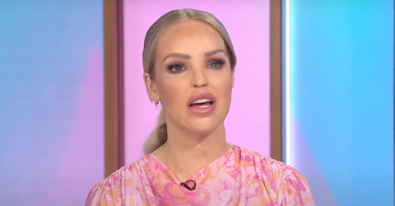 Katie Piper talking on Loose Women