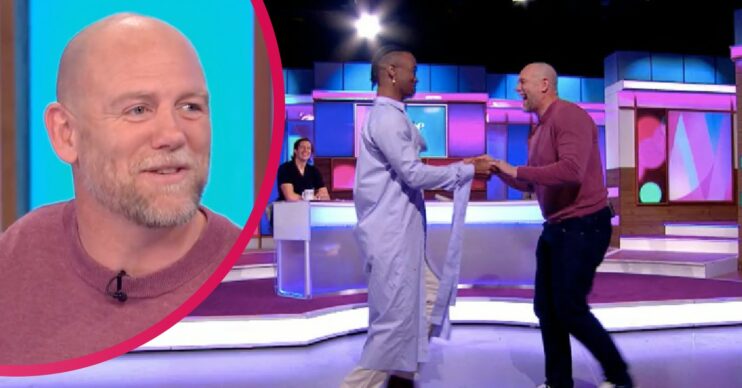 Mike Tindall and Johannes Radebe on Loose Men on ITV