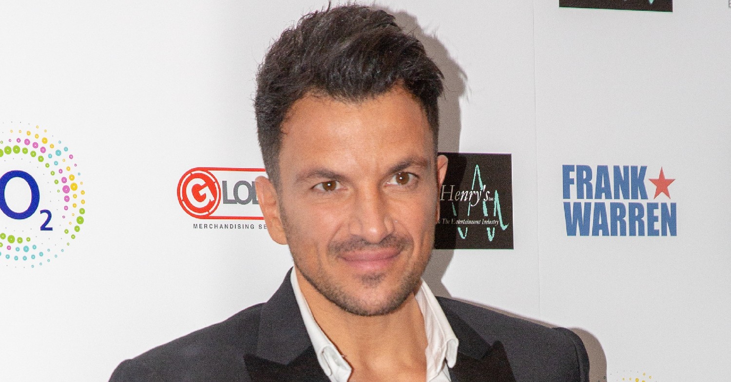 Peter Andre smiling 