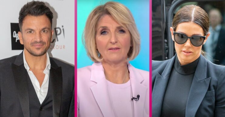 Peter Andre, Kaye Adams on Loose Women today, Rebekah Vardy