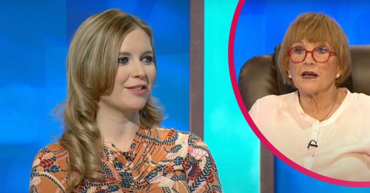 Rachel Riley and Anne Robinson on Countdown