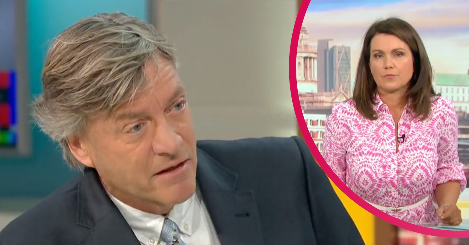 Richard Madeley and Susanna Reid on GMB today