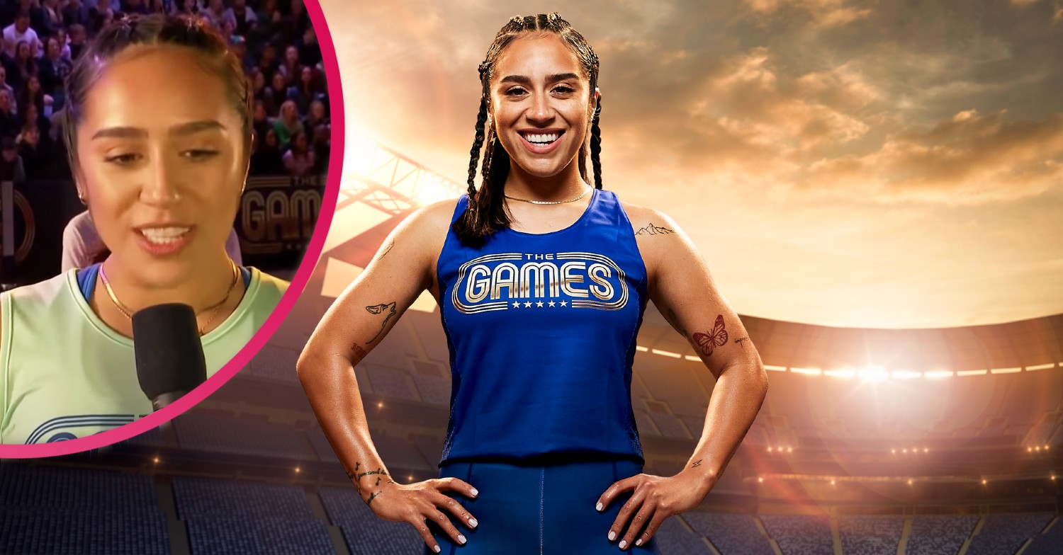 Chelcee Grimes smiling on The Games